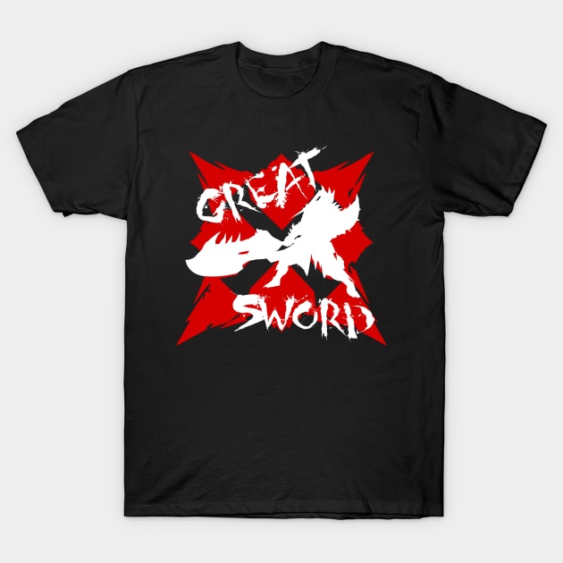 MHG Great Sword T-Shirt by Zebnoiser